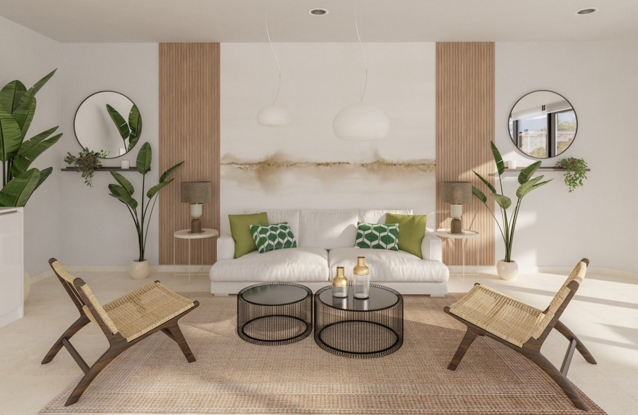 Obra nueva - Ground floor apartment - Las Lagunas de Mijas