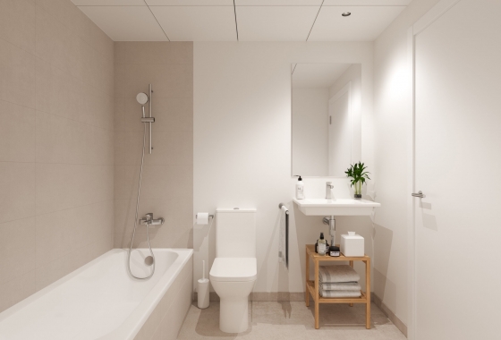 Obra nueva - Ground floor apartment - Las Lagunas de Mijas