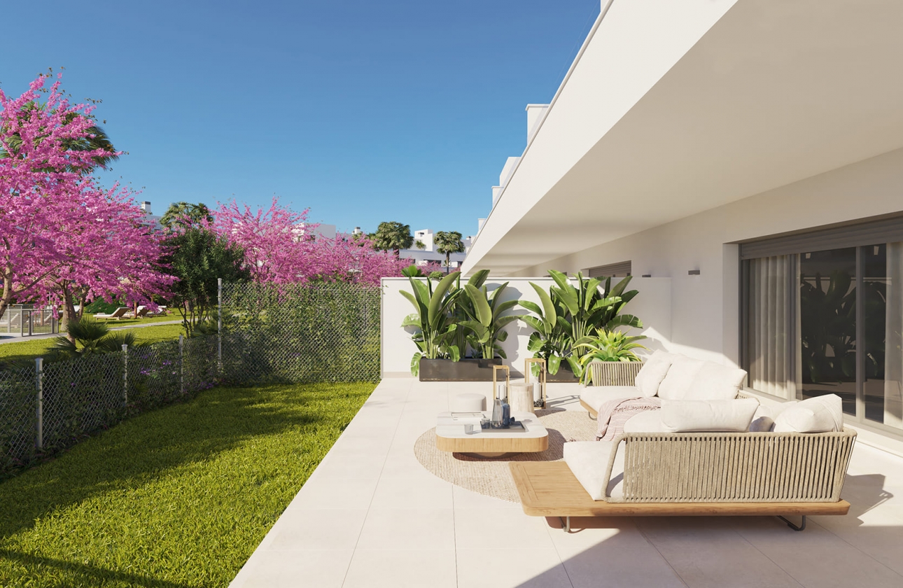 Nieuwbouw Woningen - Ground floor apartment - Estepona