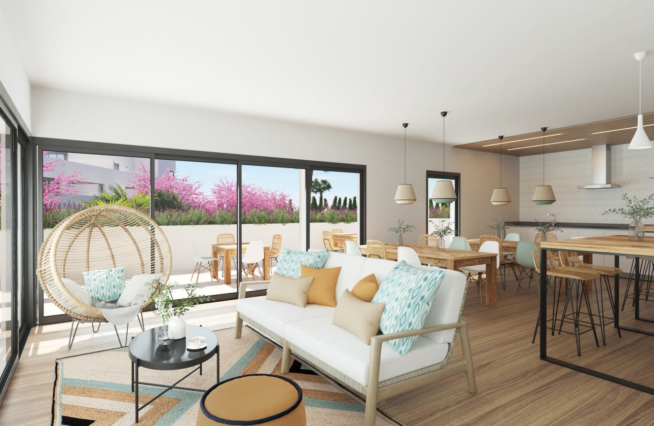 Nieuwbouw Woningen - Ground floor apartment - Estepona