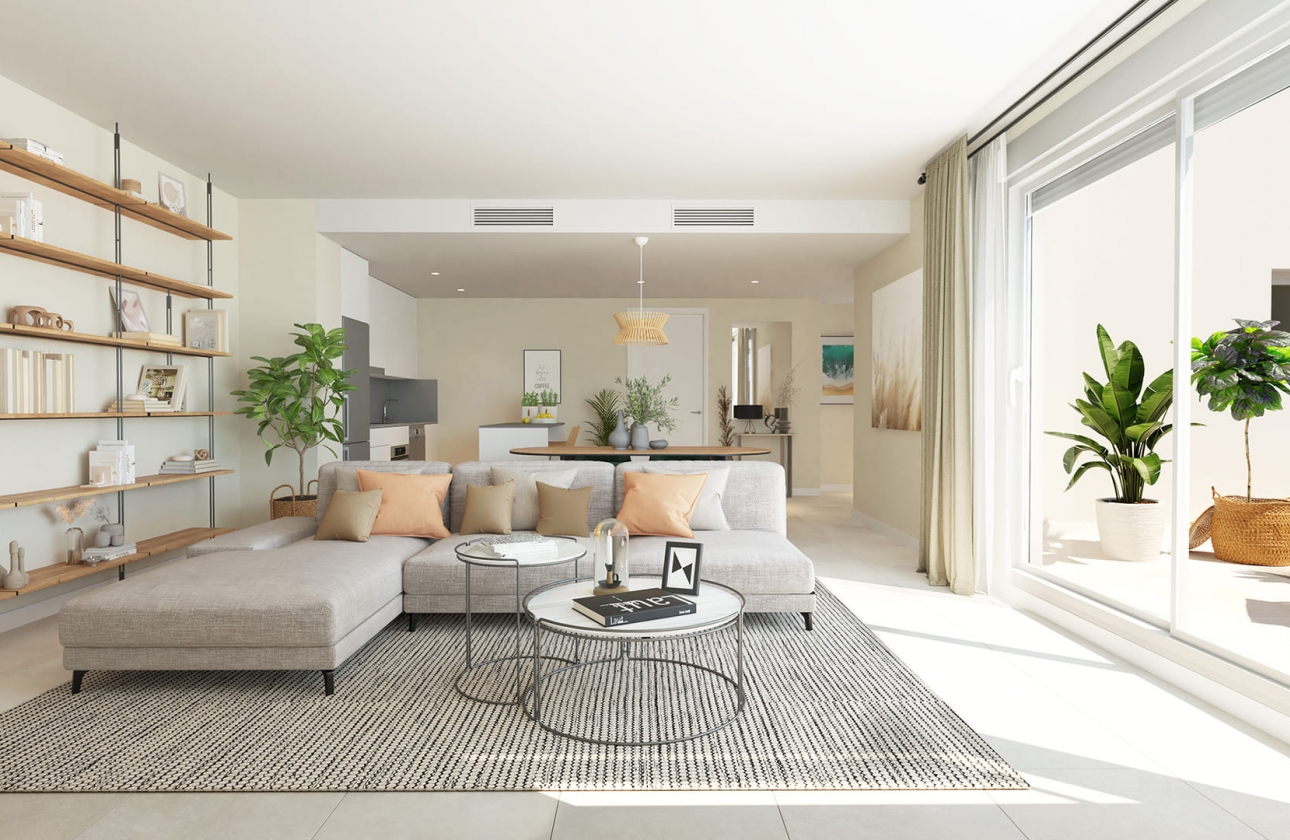 Nieuwbouw Woningen - Ground floor apartment - Estepona