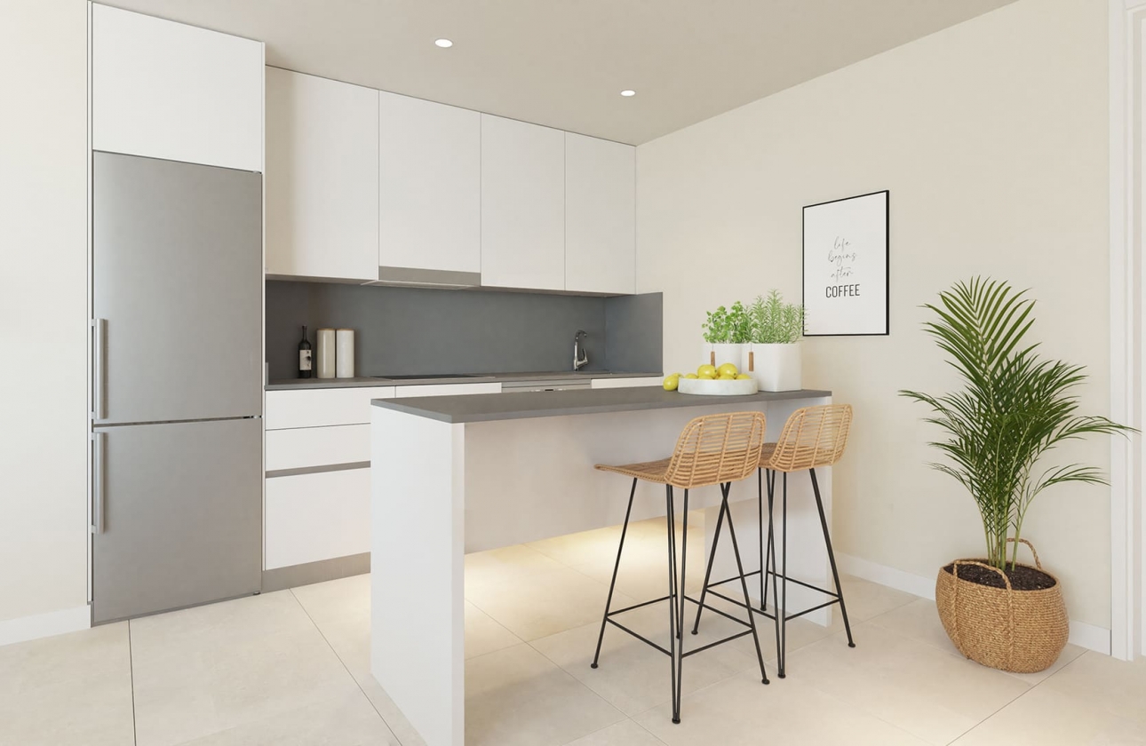 Nieuwbouw Woningen - Ground floor apartment - Estepona