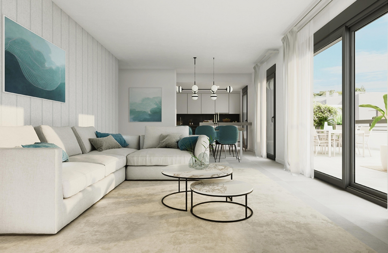 Nieuwbouw Woningen - Ground floor apartment - Estepona