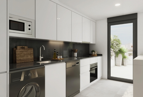 Nieuwbouw Woningen - Ground floor apartment - Estepona