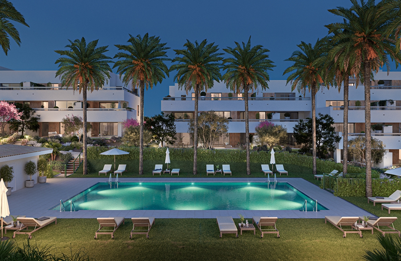 Nieuwbouw Woningen - Ground floor apartment - Estepona