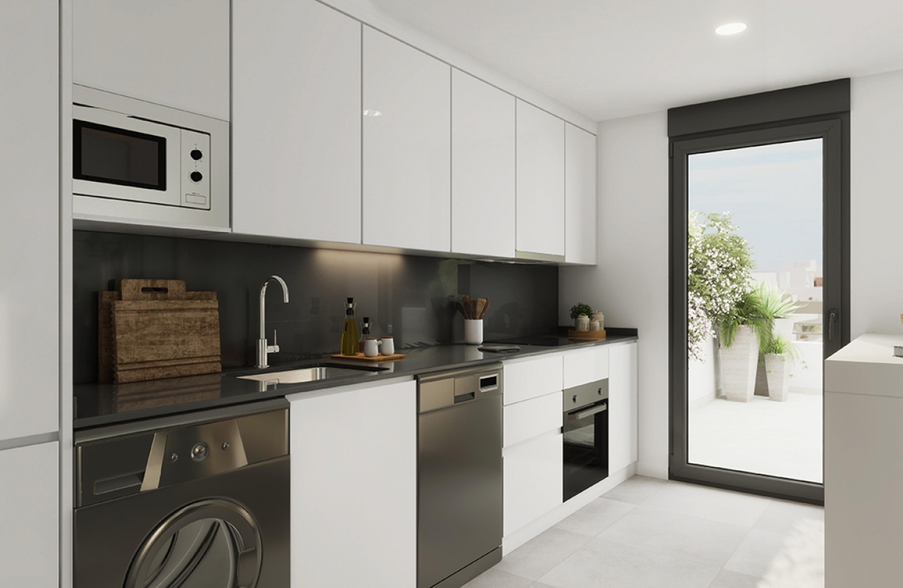 Nieuwbouw Woningen - Ground floor apartment - Estepona