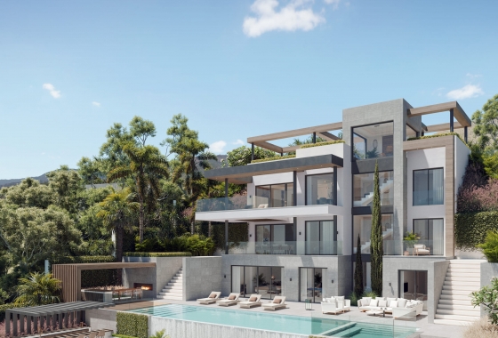 Obra nueva - Villa - Las Lagunas de Mijas
