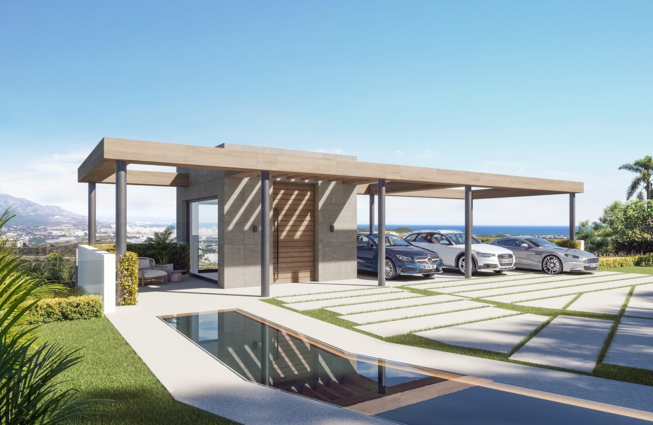 Obra nueva - Villa - Las Lagunas de Mijas