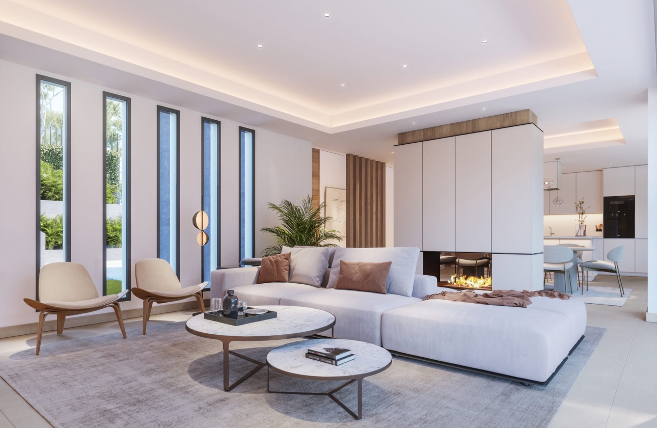 Obra nueva - Villa - Las Lagunas de Mijas