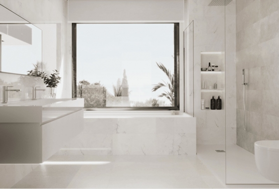Obra nueva - Villa - Las Lagunas de Mijas