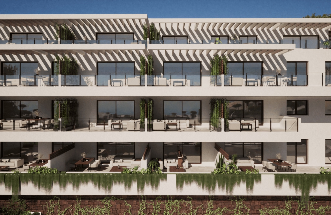 Obra nueva - Ground floor apartment - Calahonda
