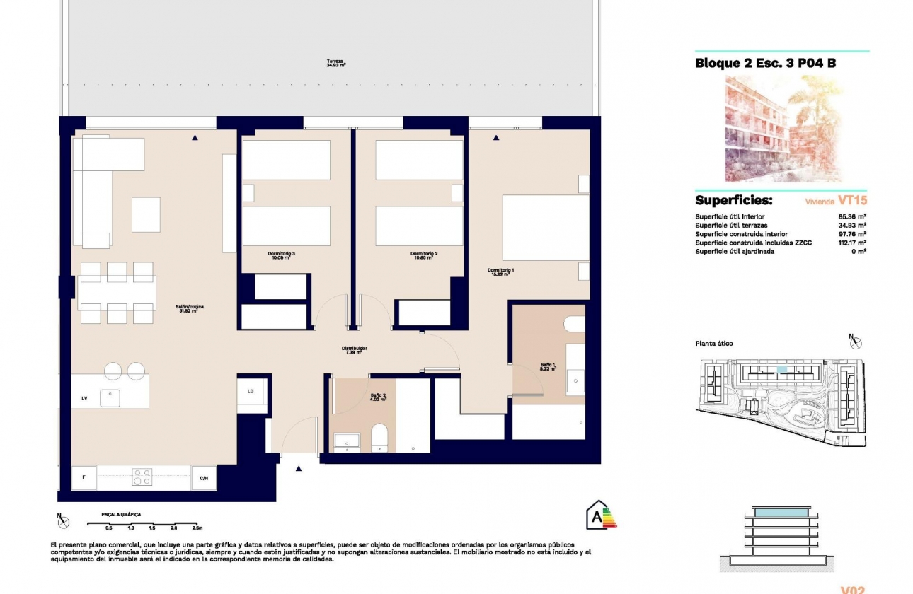 Obra nueva - Ático - Denia - Puerto