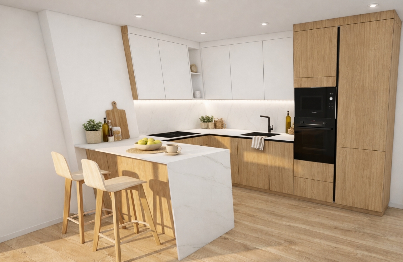 Obra nueva - Ground floor apartment - Torre de Benagalbón