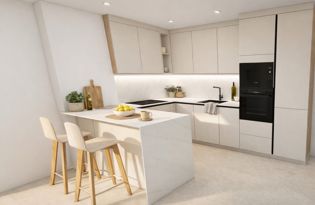 Obra nueva - Ground floor apartment - Torre de Benagalbón