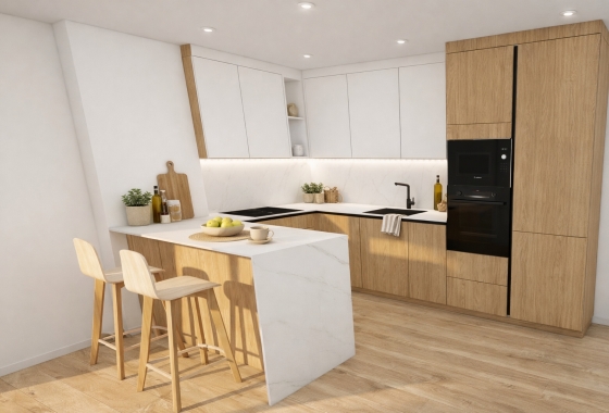 Obra nueva - Ground floor apartment - Torre de Benagalbón