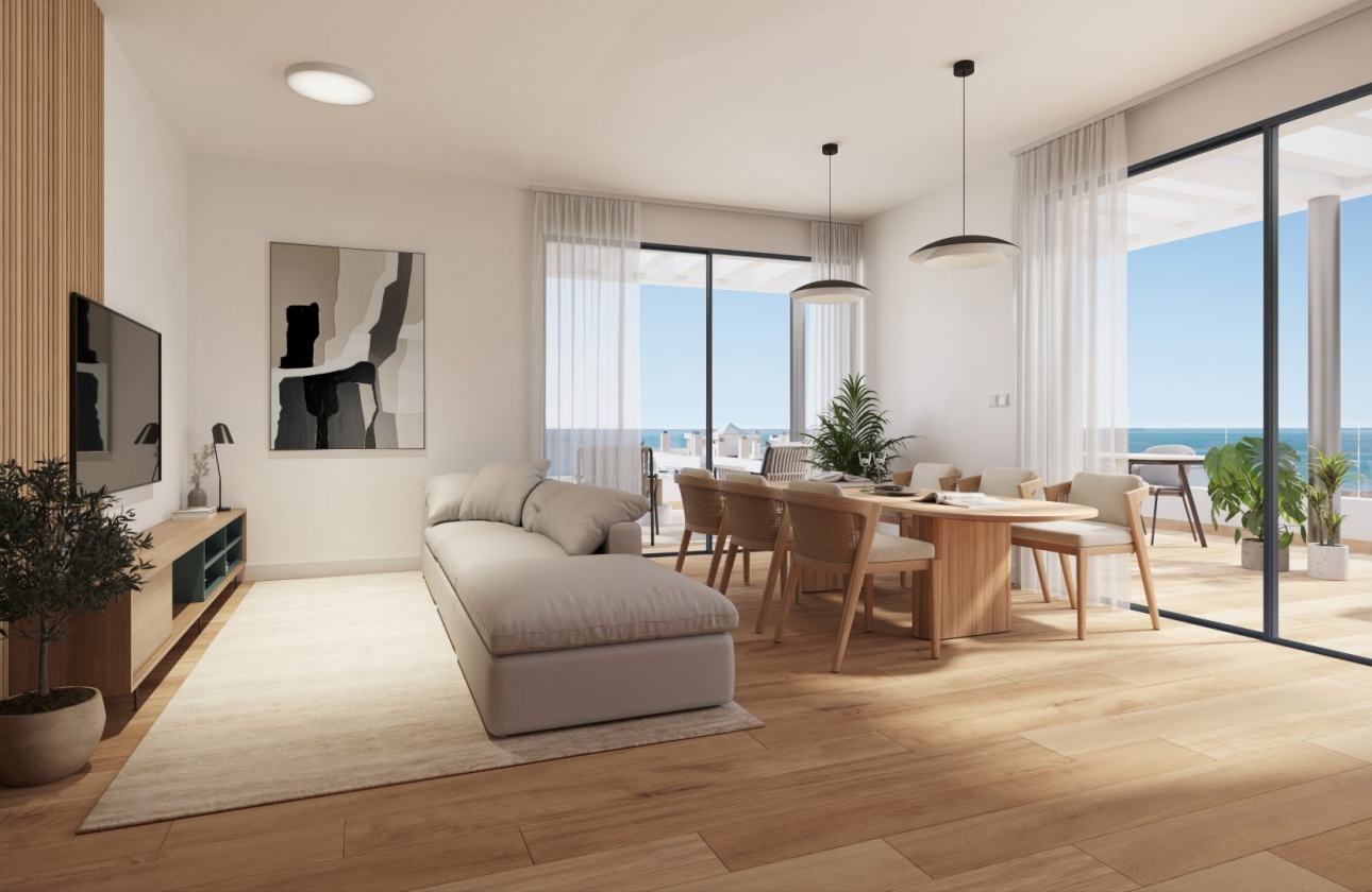 Obra nueva - Ground floor apartment - Torre de Benagalbón