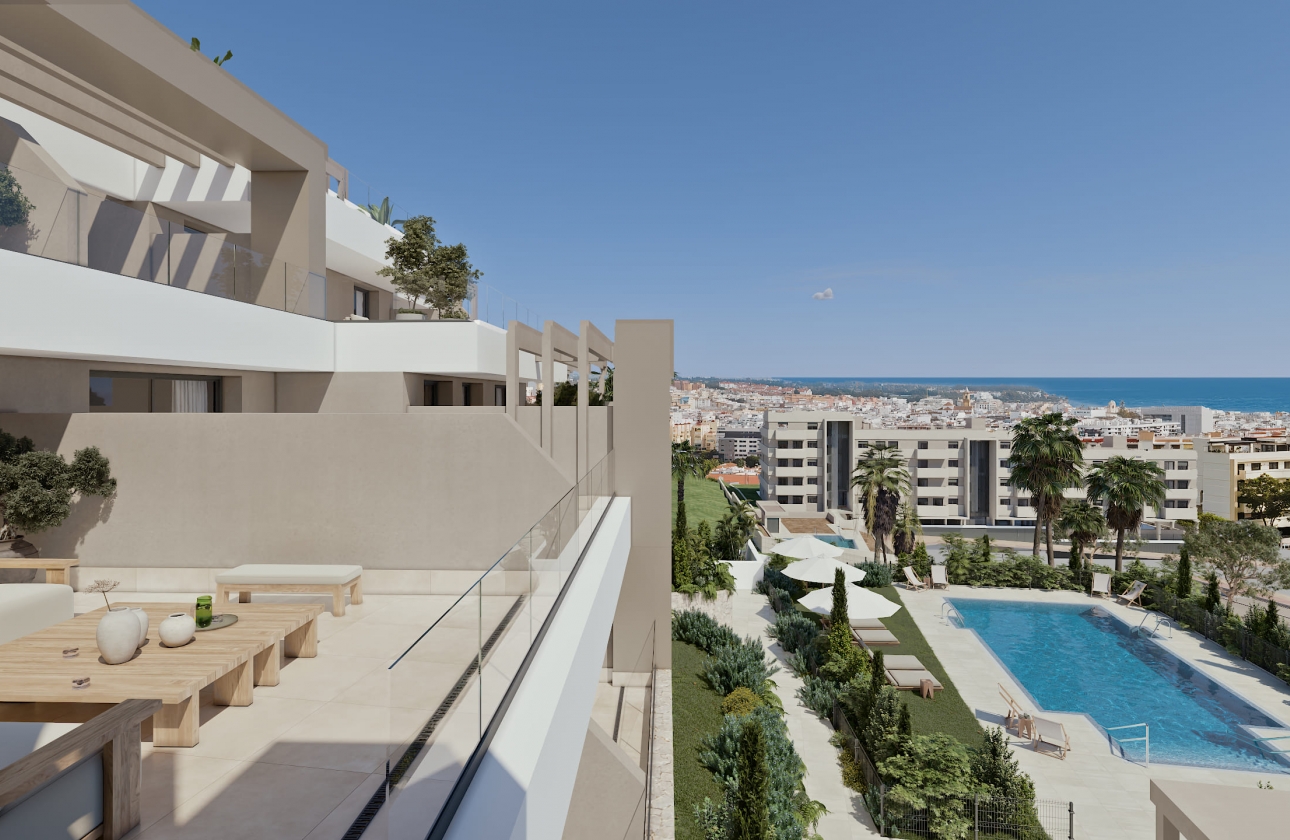 Neue Gebäude - Ground floor apartment - Estepona