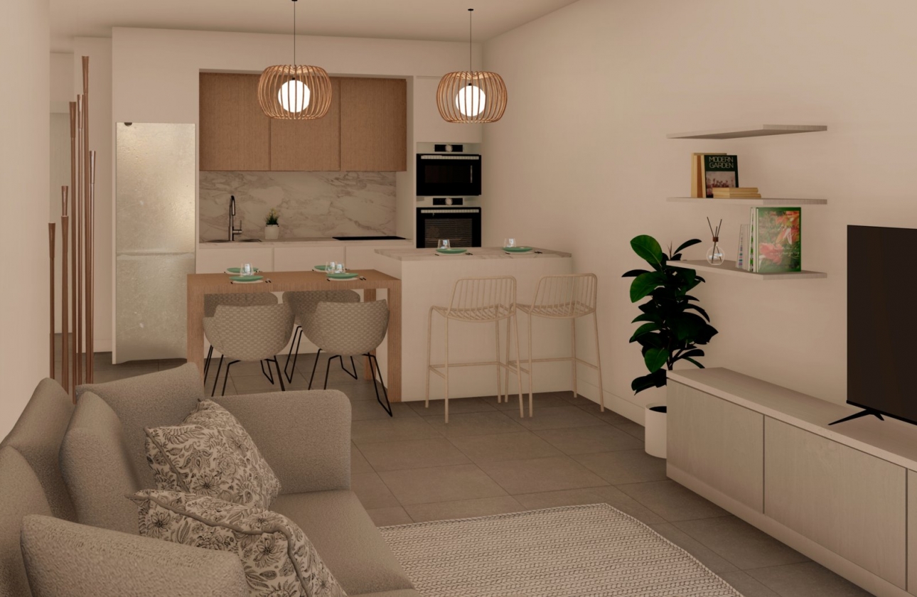 New Build - Ground floor apartment - Roldán