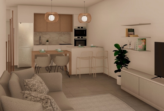 New Build - Ground floor apartment - Roldán