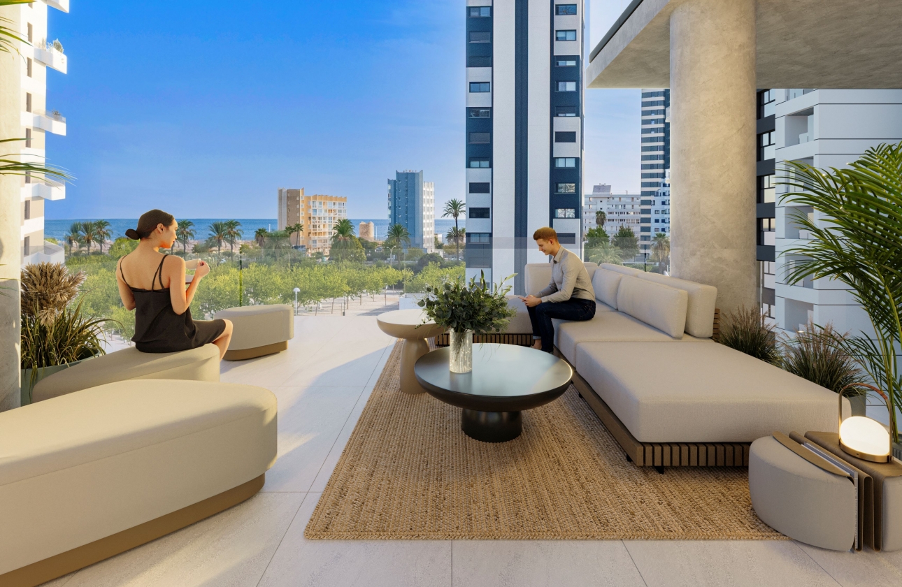 Obra nueva - Apartamento / piso - Calpe