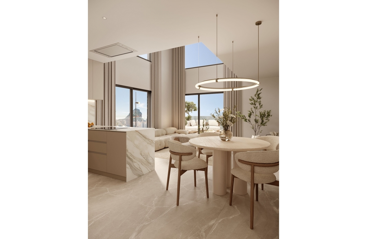 Obra nueva - Apartamento / piso - Calpe