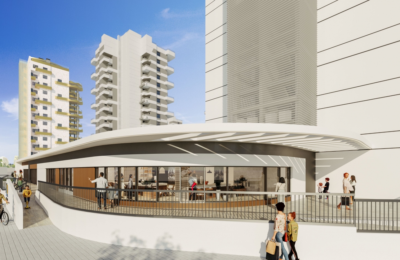 Obra nueva - Apartamento / piso - Calpe