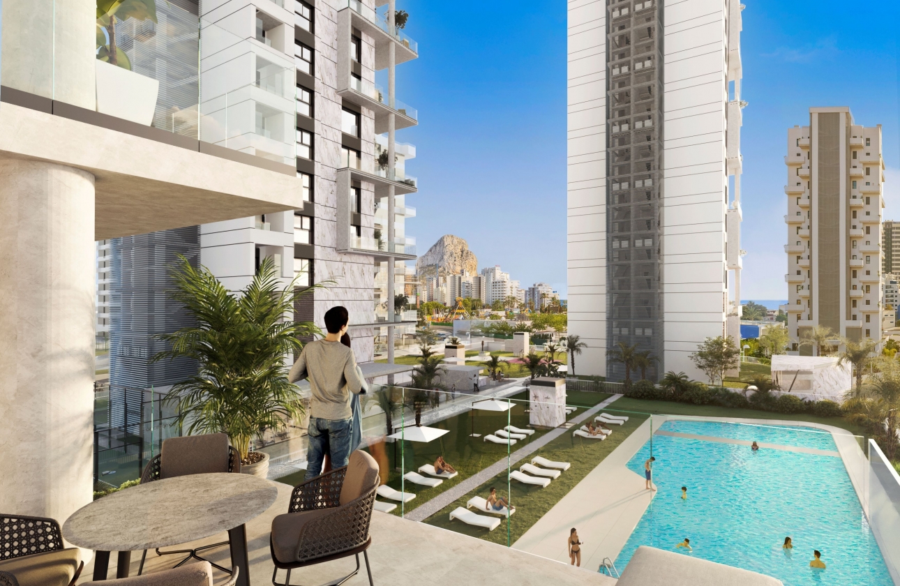 Obra nueva - Apartamento / piso - Calpe
