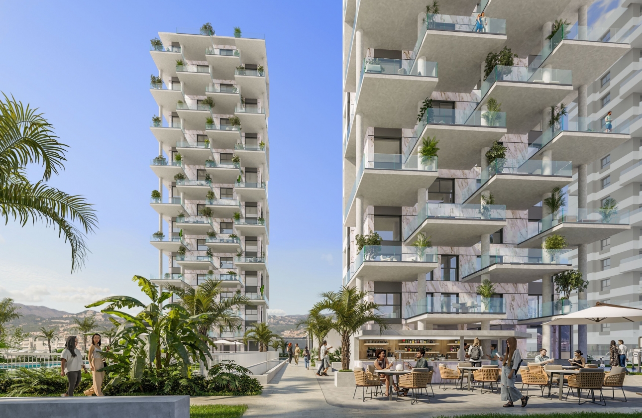 Obra nueva - Apartamento / piso - Calpe