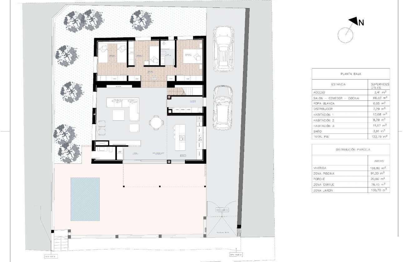 Obra nueva - Villa - Monforte del Cid - La Capitana