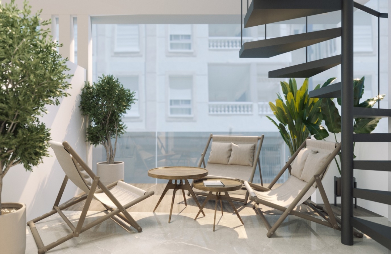 Neue Gebäude - Penthouse - Torrevieja