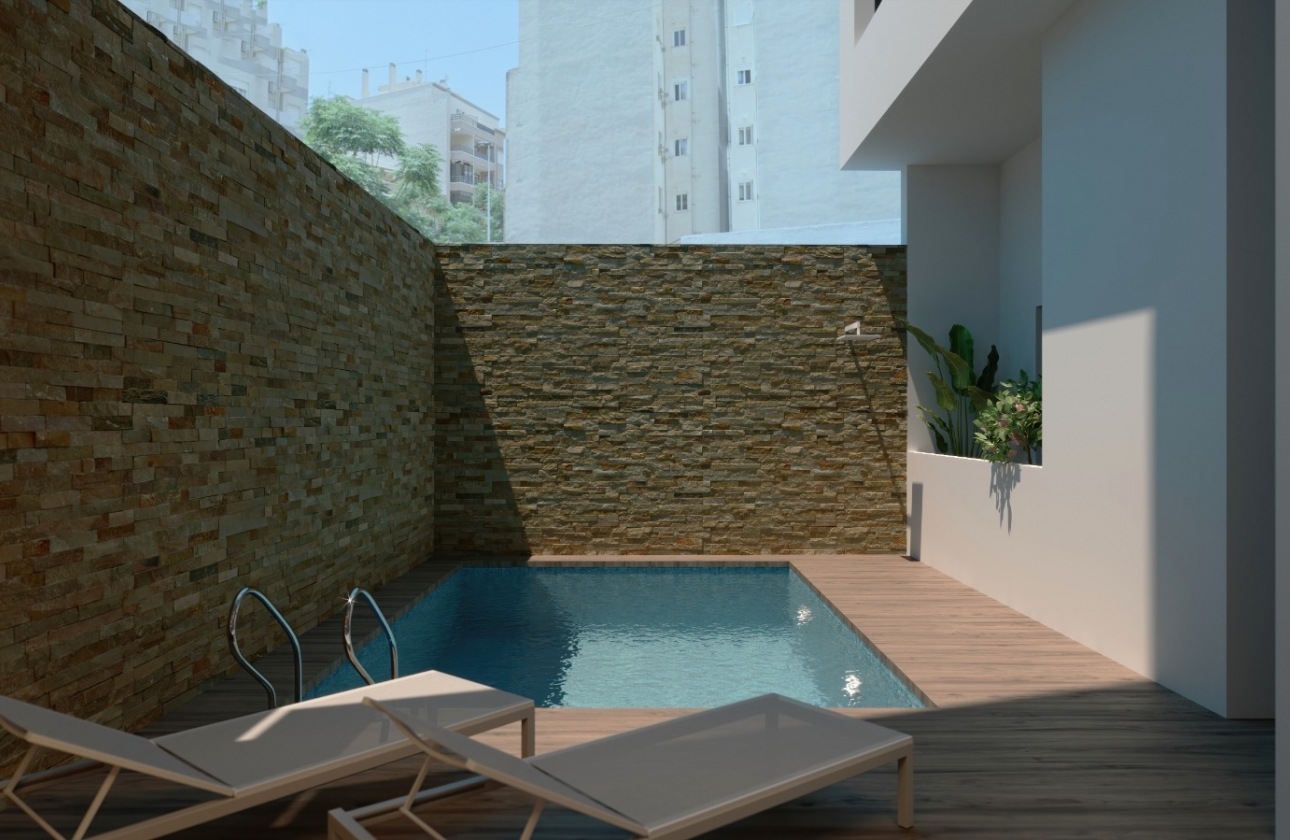 Neue Gebäude - Penthouse - Torrevieja