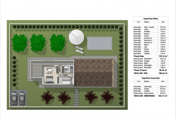 Obra nueva - Villa - Pinoso - Pinoso - El Pinós