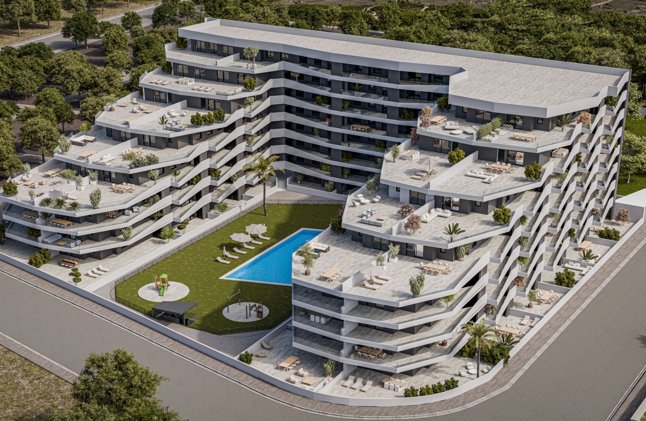 Nouvelle construction - Ground floor apartment - San Miguel de Salinas