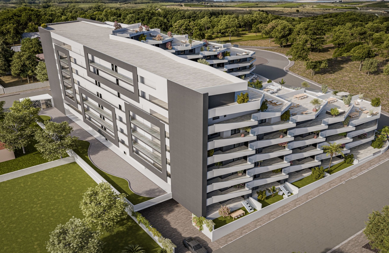 Nouvelle construction - Ground floor apartment - San Miguel de Salinas