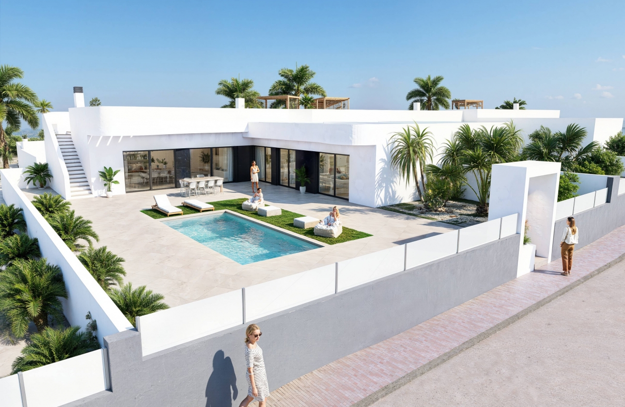 Obra nueva - Villa - Algorfa