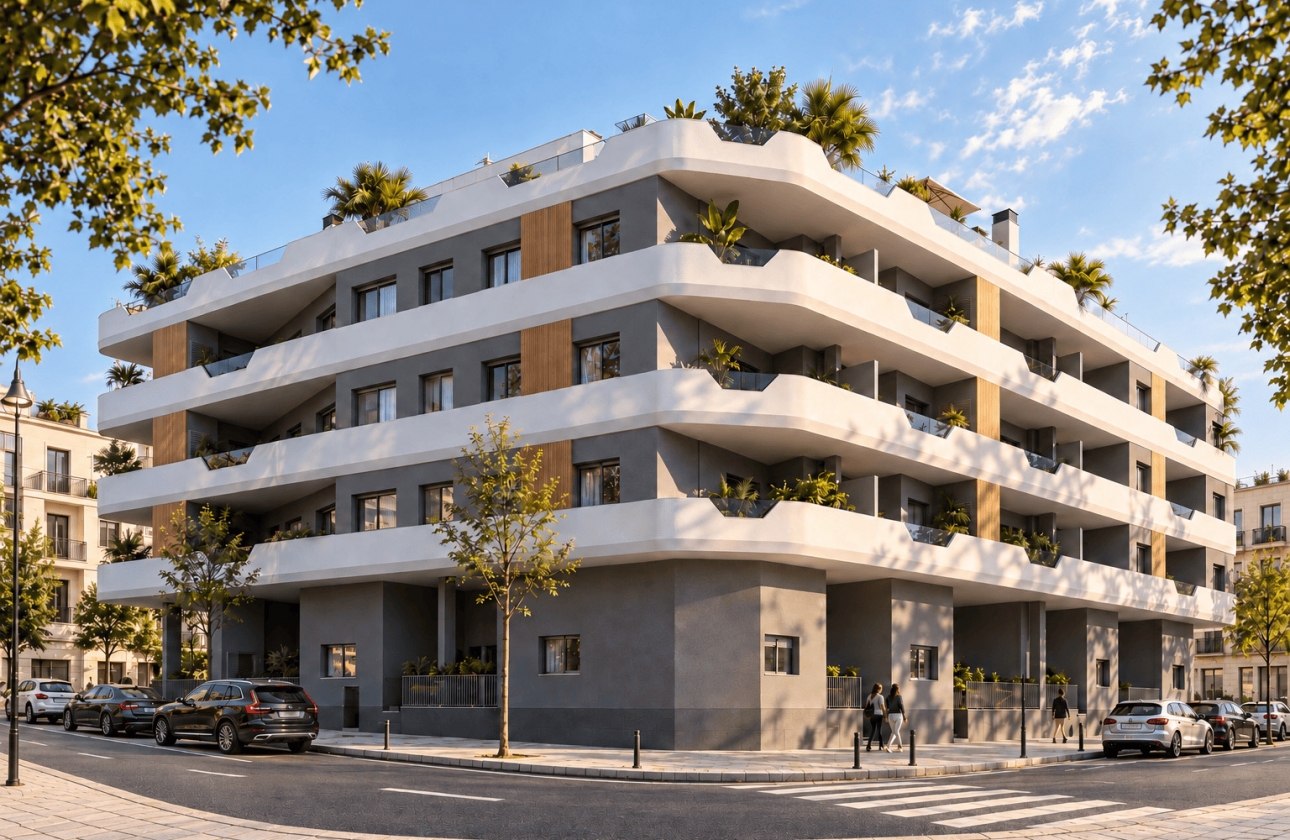 Obra nueva - Apartamento / piso - Santa Pola