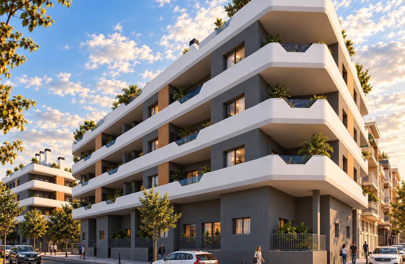Obra nueva - Apartamento / piso - Santa Pola