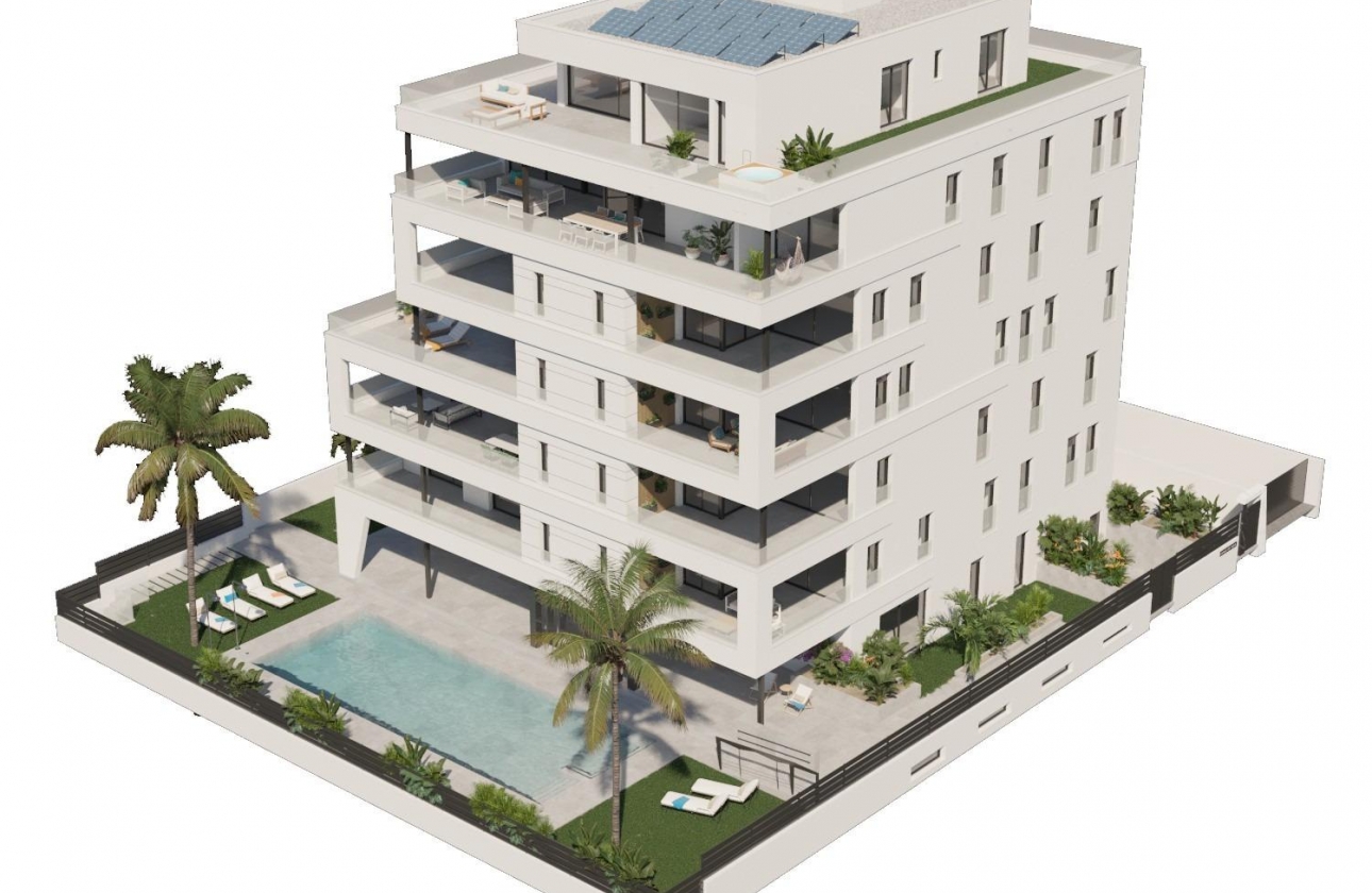 Obra nueva - Apartamento / piso - Aguilas - Puerto Deportivo Juan Montiel