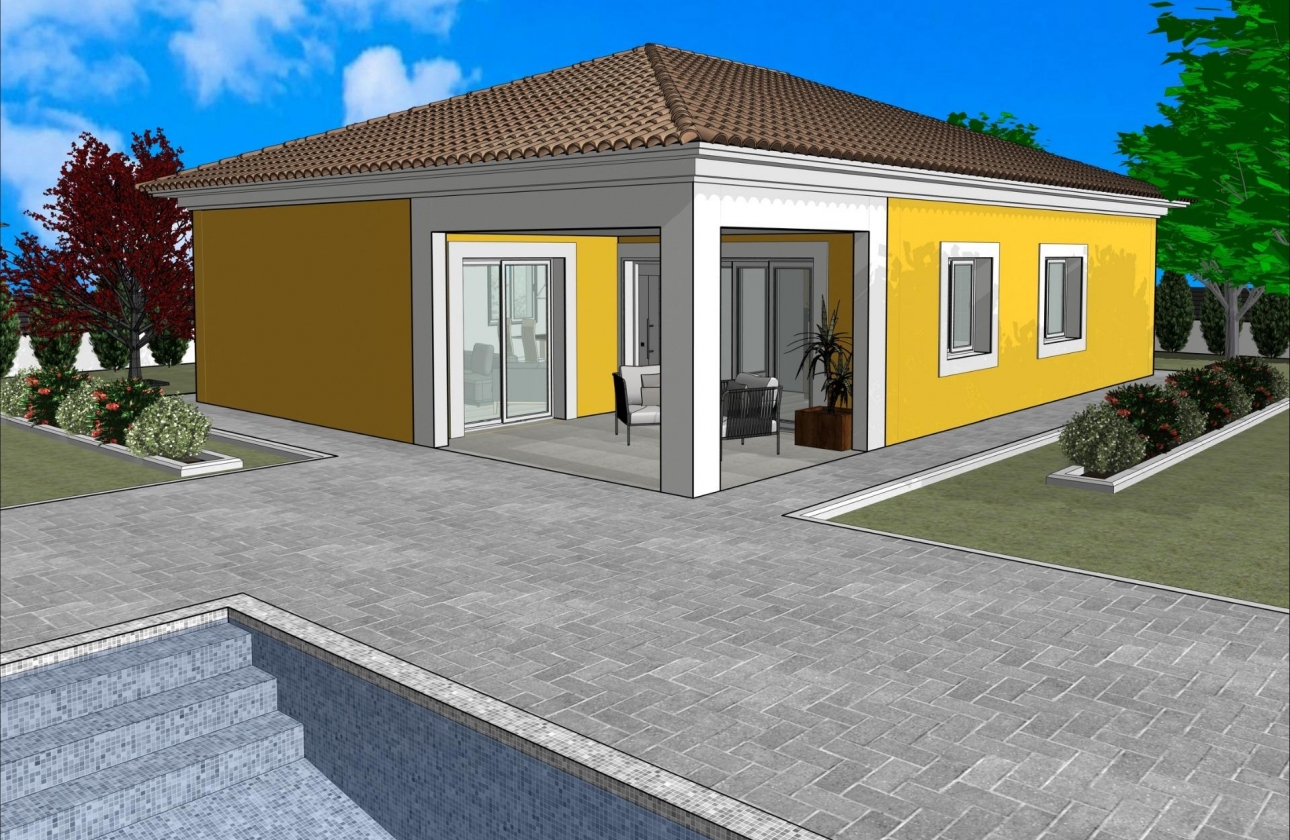 Obra nueva - Villa - Pinoso - Lel