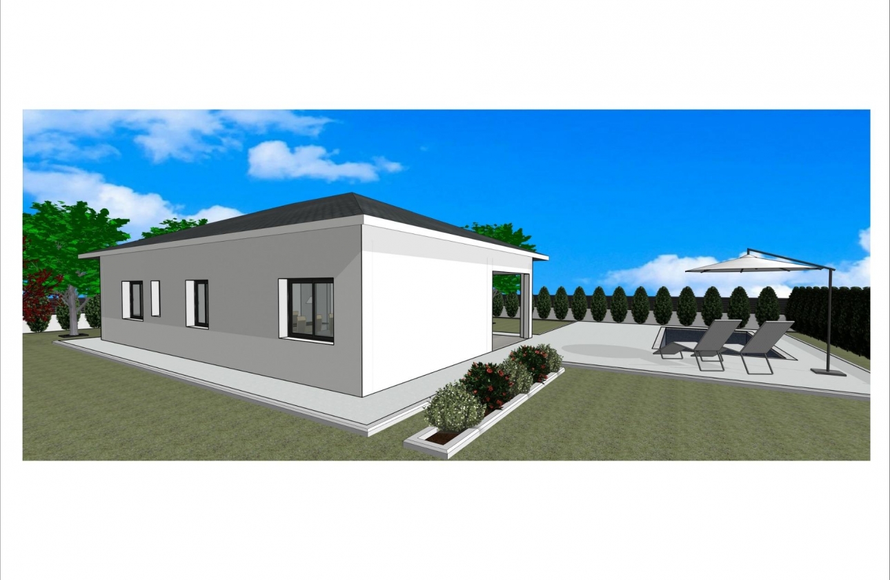 Obra nueva - Villa - Pinoso - Lel