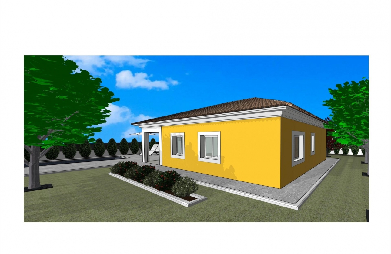 Obra nueva - Villa - Pinoso - Lel