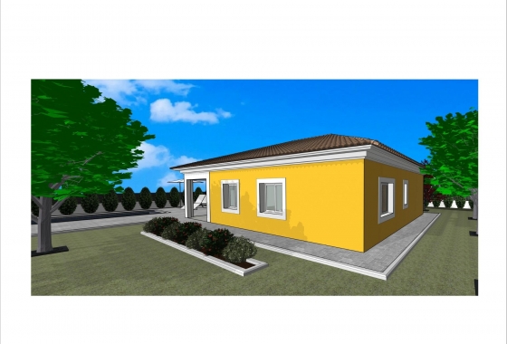 Obra nueva - Villa - Pinoso - Lel