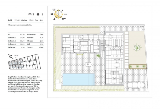 Obra nueva - Villa - Algorfa - La Finca Golf