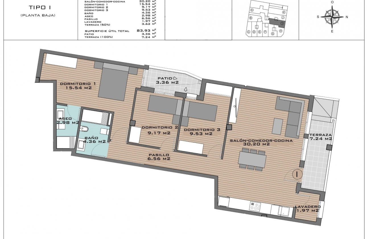 Obra nueva - Apartamento / piso - Algorfa - Pueblo