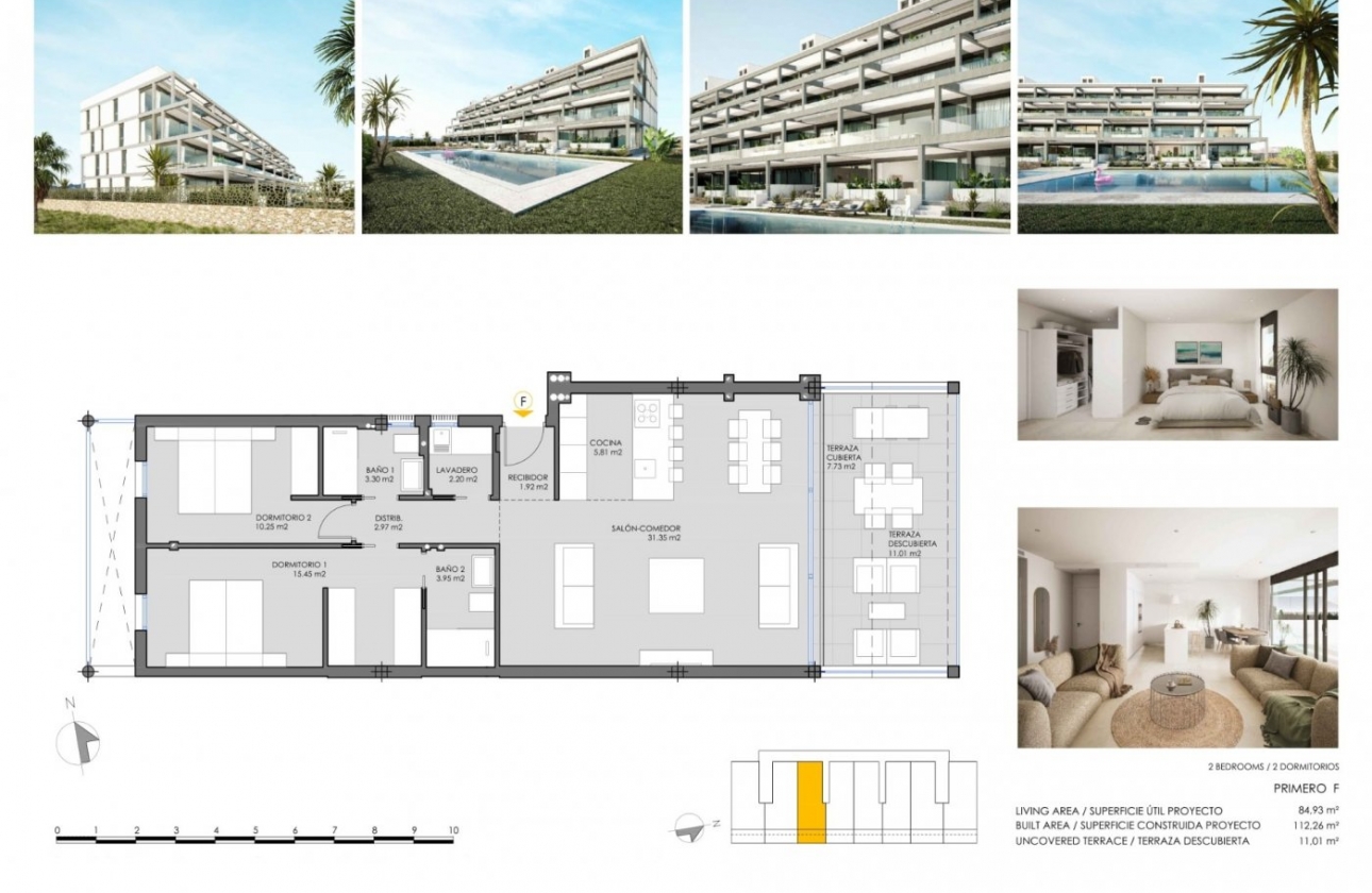 Obra nueva - Apartamento / piso - Cartagena - Mar De Cristal