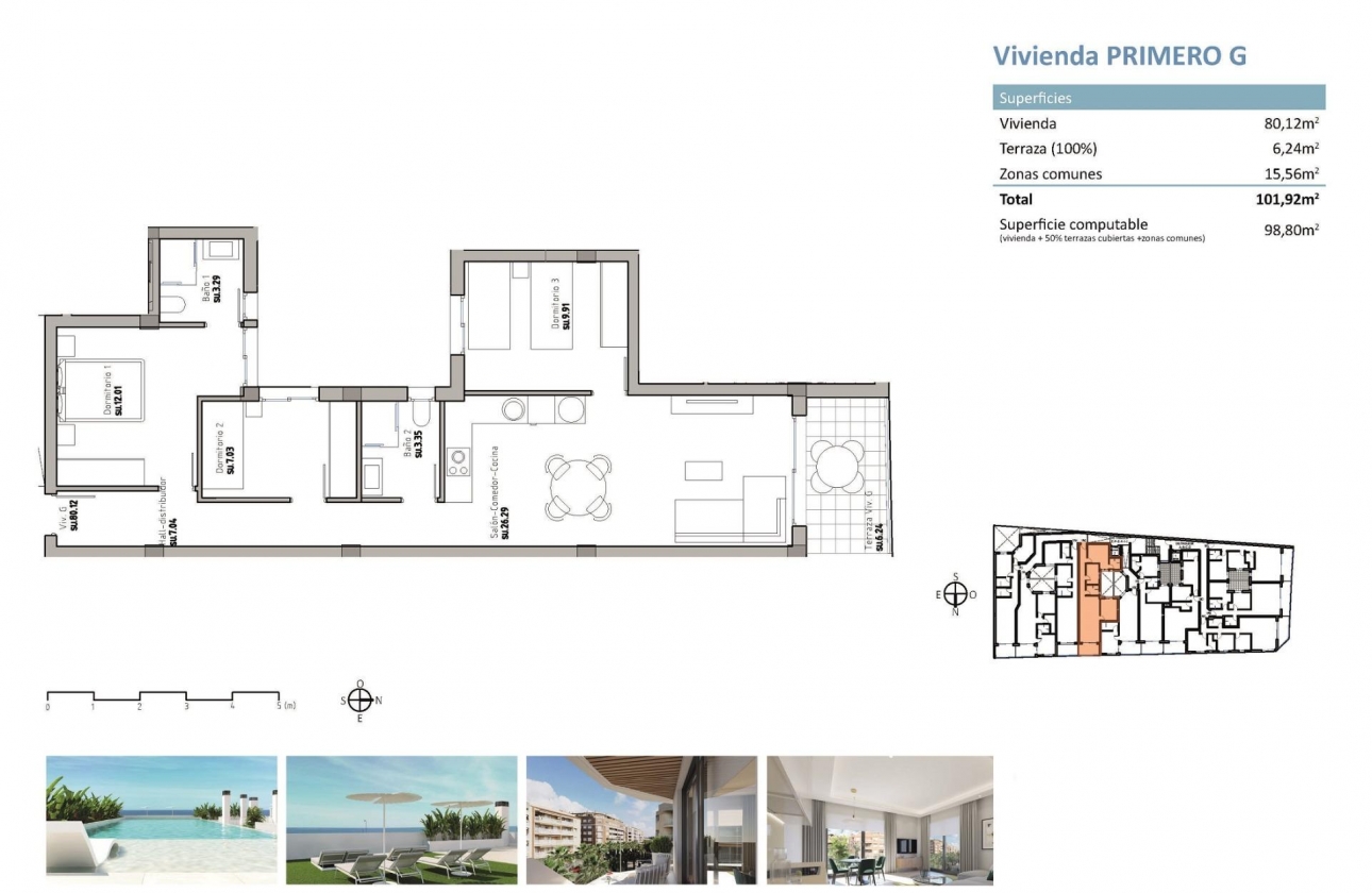 Obra nueva - Apartamento / piso - Guardamar del Segura - Pueblo