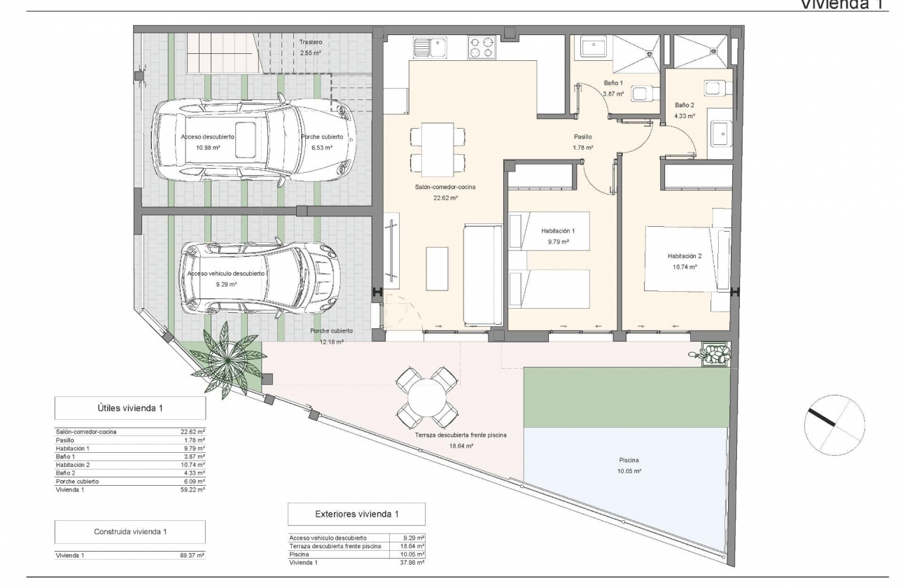 Obra nueva - Bungalow - San Pedro del Pinatar - Lo Pagan