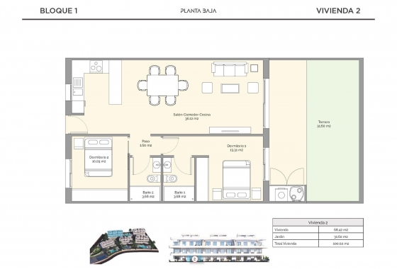 Obra nueva - Apartamento / piso - Finestrat - Golf Piug Campana