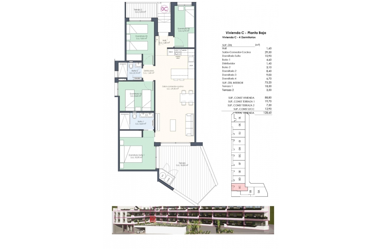 Nieuwbouw Woningen - Appartement / flat - Benijofar