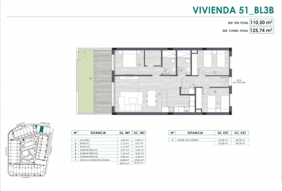 Obra nueva - Apartamento / piso - Monforte del Cid - Alenda Golf